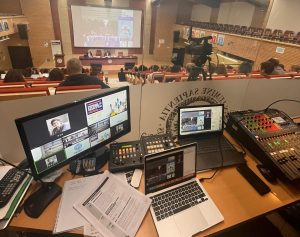Grabación de vídeo en un auditorio