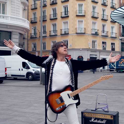 Grabación de video clip de música