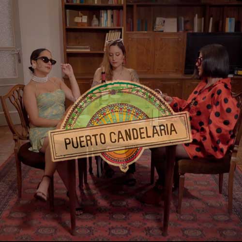 Actrices en la grabación y edición de vídeo para Puerto Candelaria