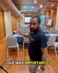 Setup streaming en directo sala
